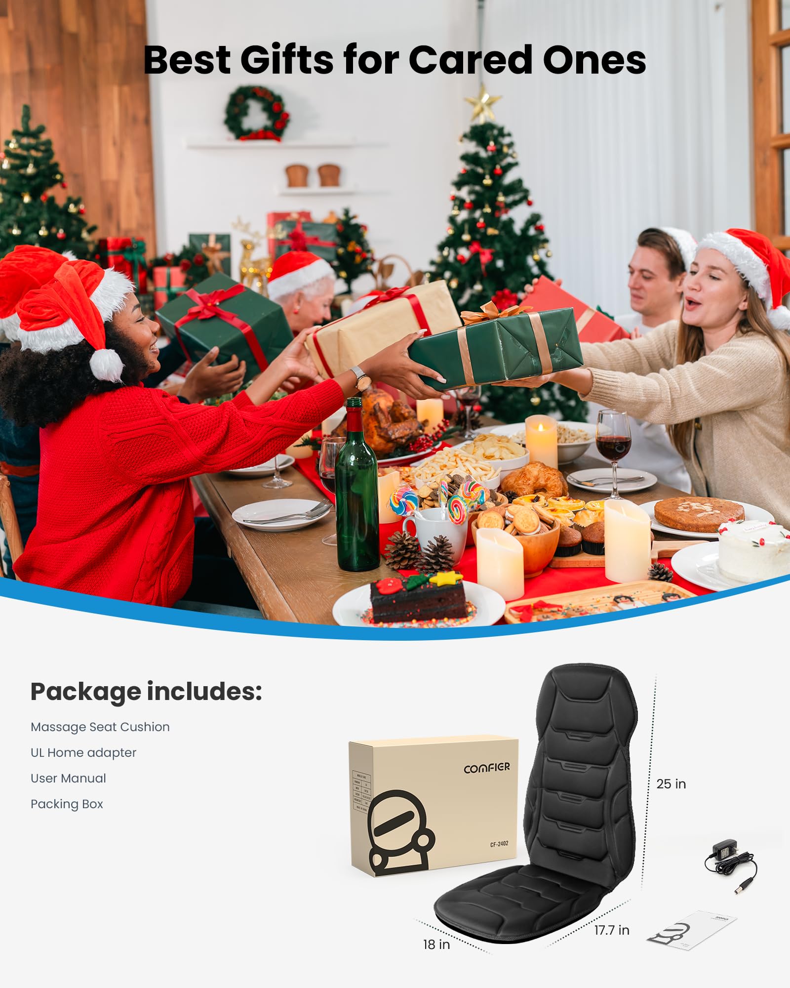 COMFIER gift-ready packaging ideal for Dad or loved ones