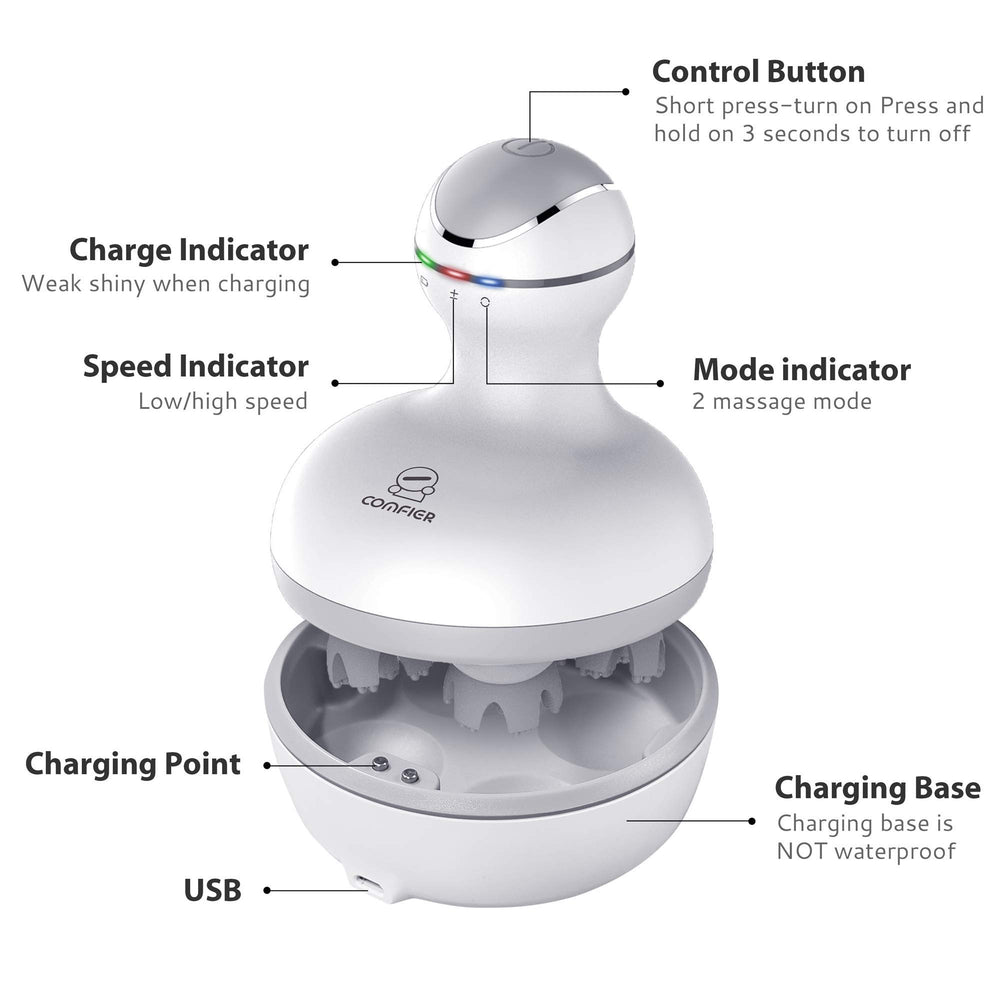 COMFIER compact cordless design ideal for travel and daily use