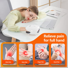 COMFIER compression massage on palm and fingers with adjustable intensity
