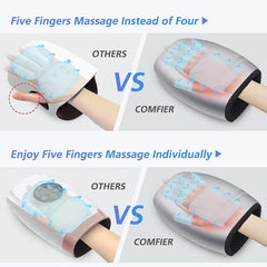 COMFIER cordless design for easy, on-the-go relief.