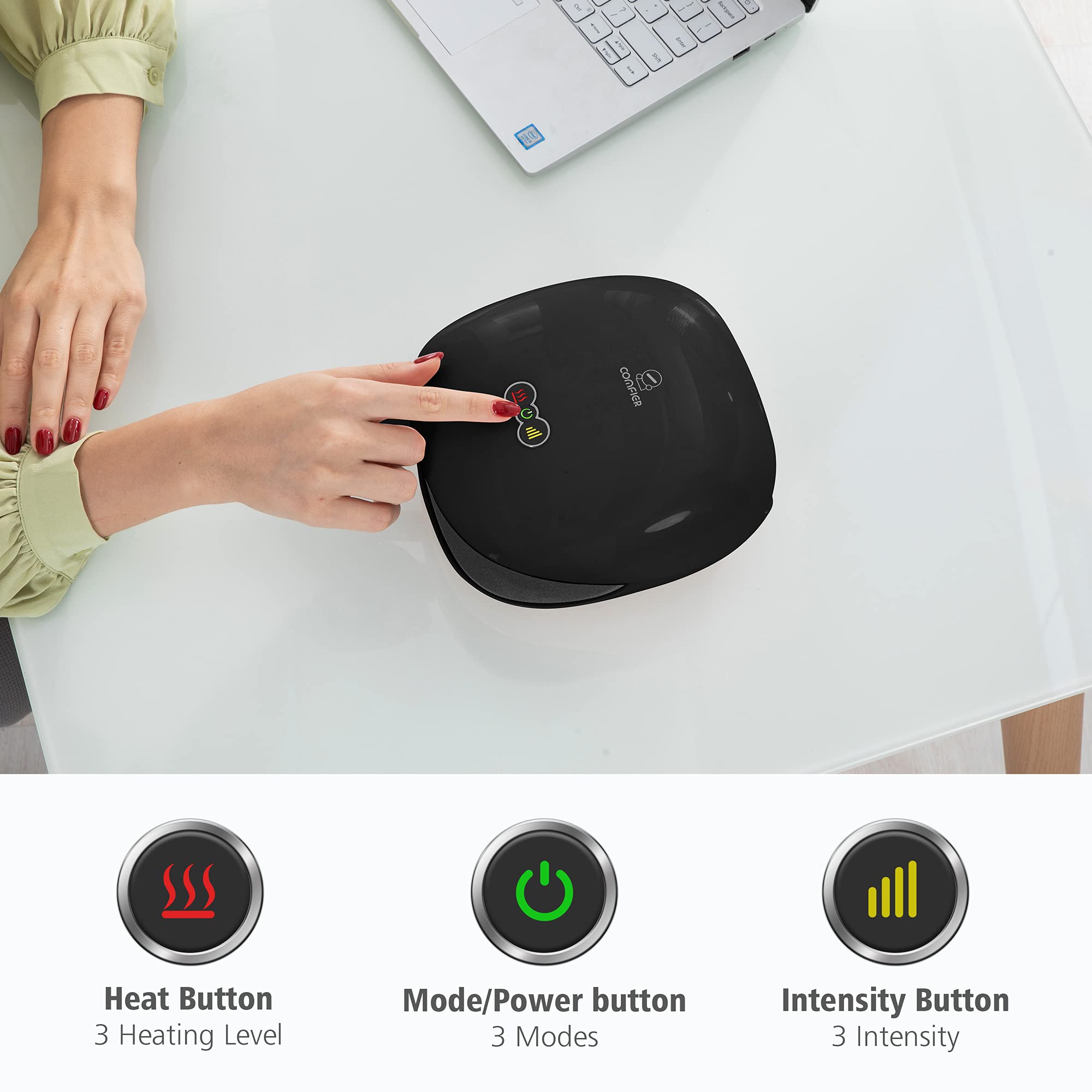 COMFIER Hand Massager with Heat gift box for a thoughtful present.