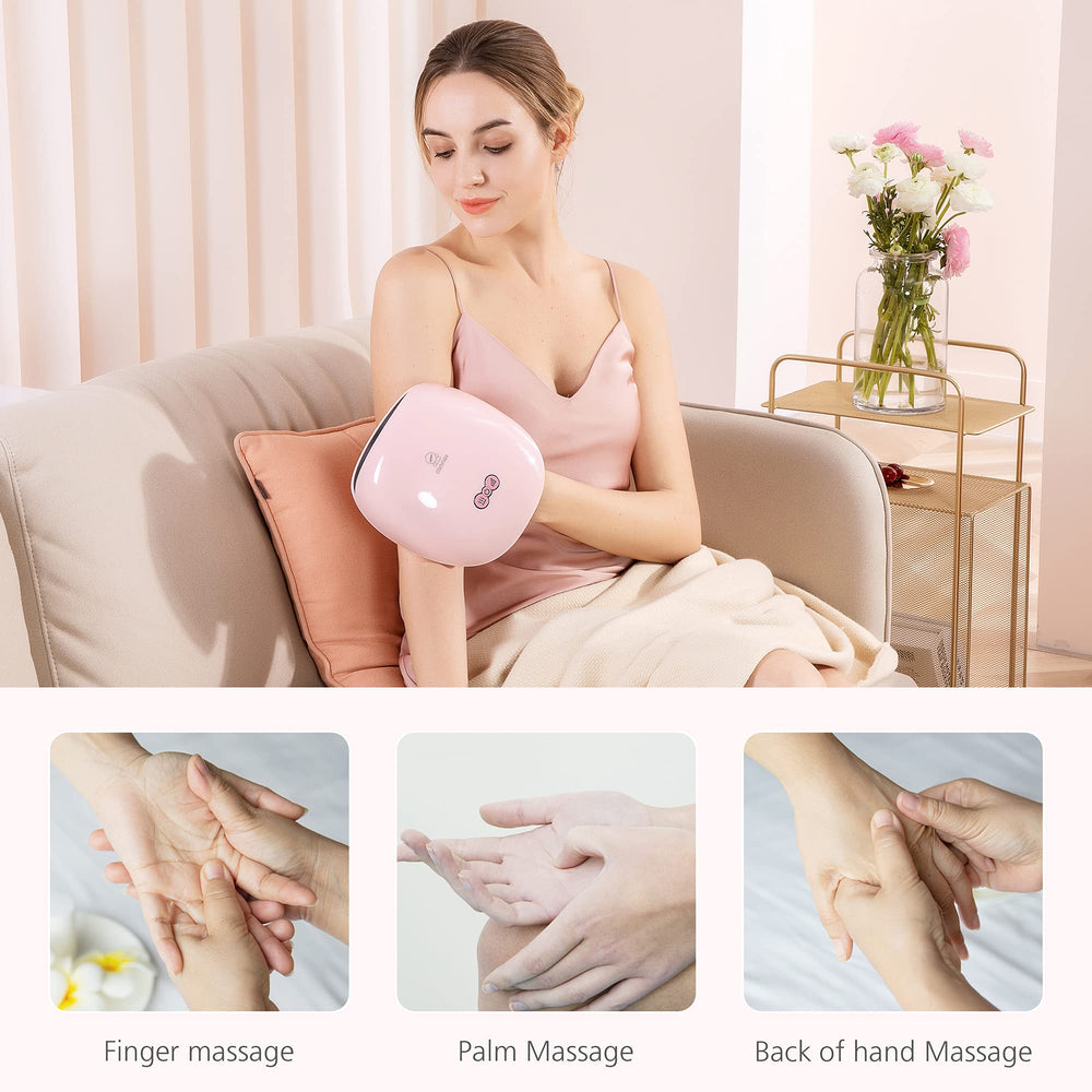 COMFIER hand massager with rechargeable battery for cordless use