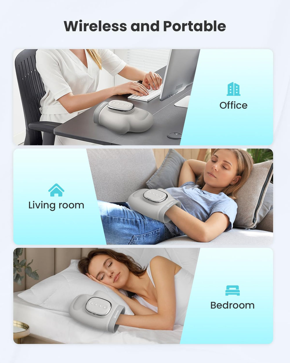 COMFIER Type-C charging enables easy recharges
