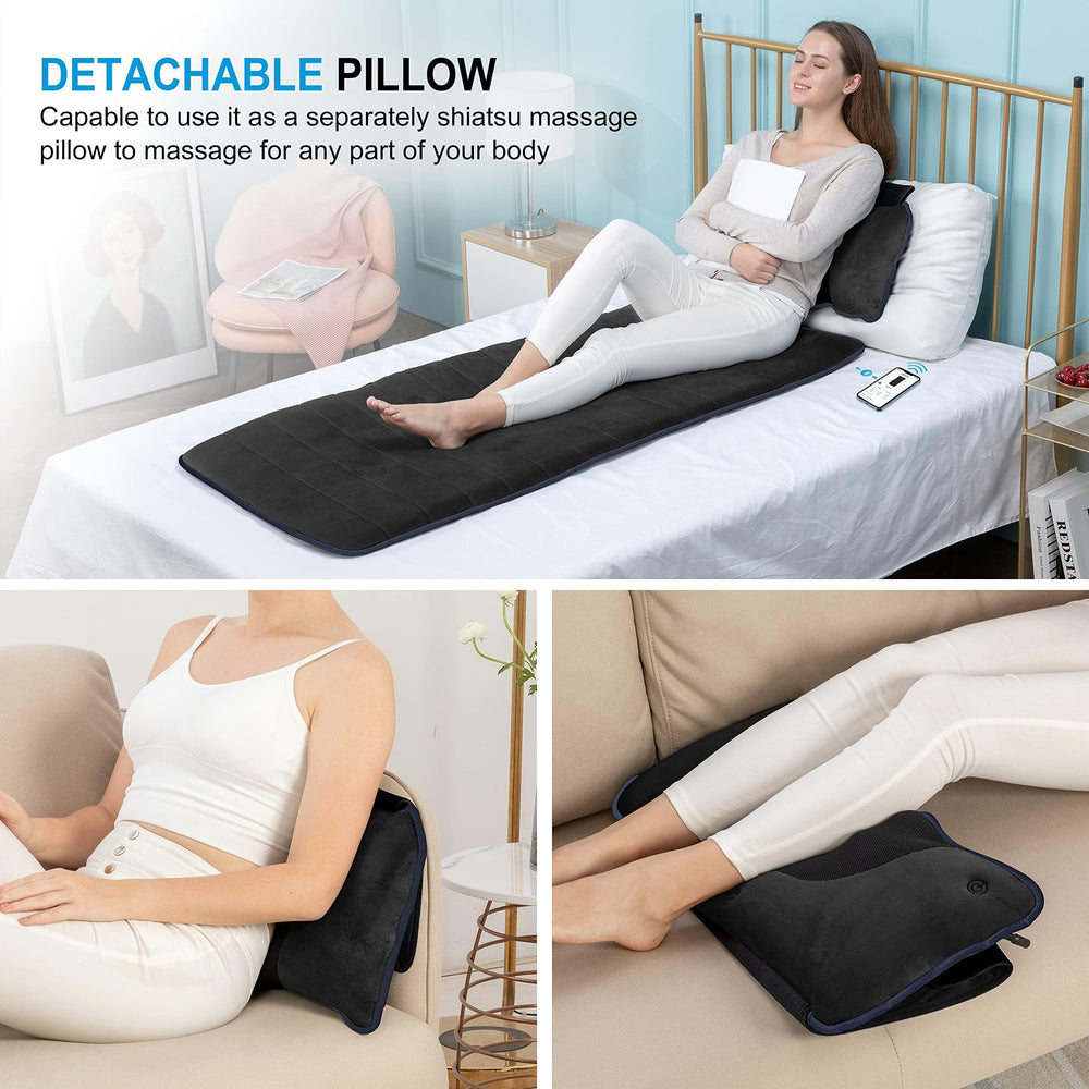 COMFIER heating function warming the massage mat for relaxation