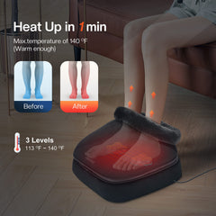COMFIER heating pads on ends warming the feet