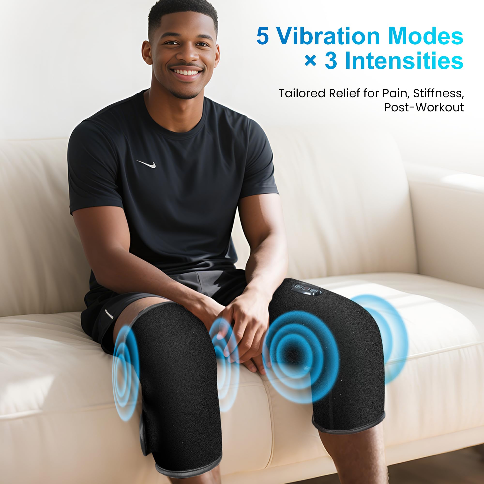 COMFIER design features a secure 3D wrap that stays put during movement.