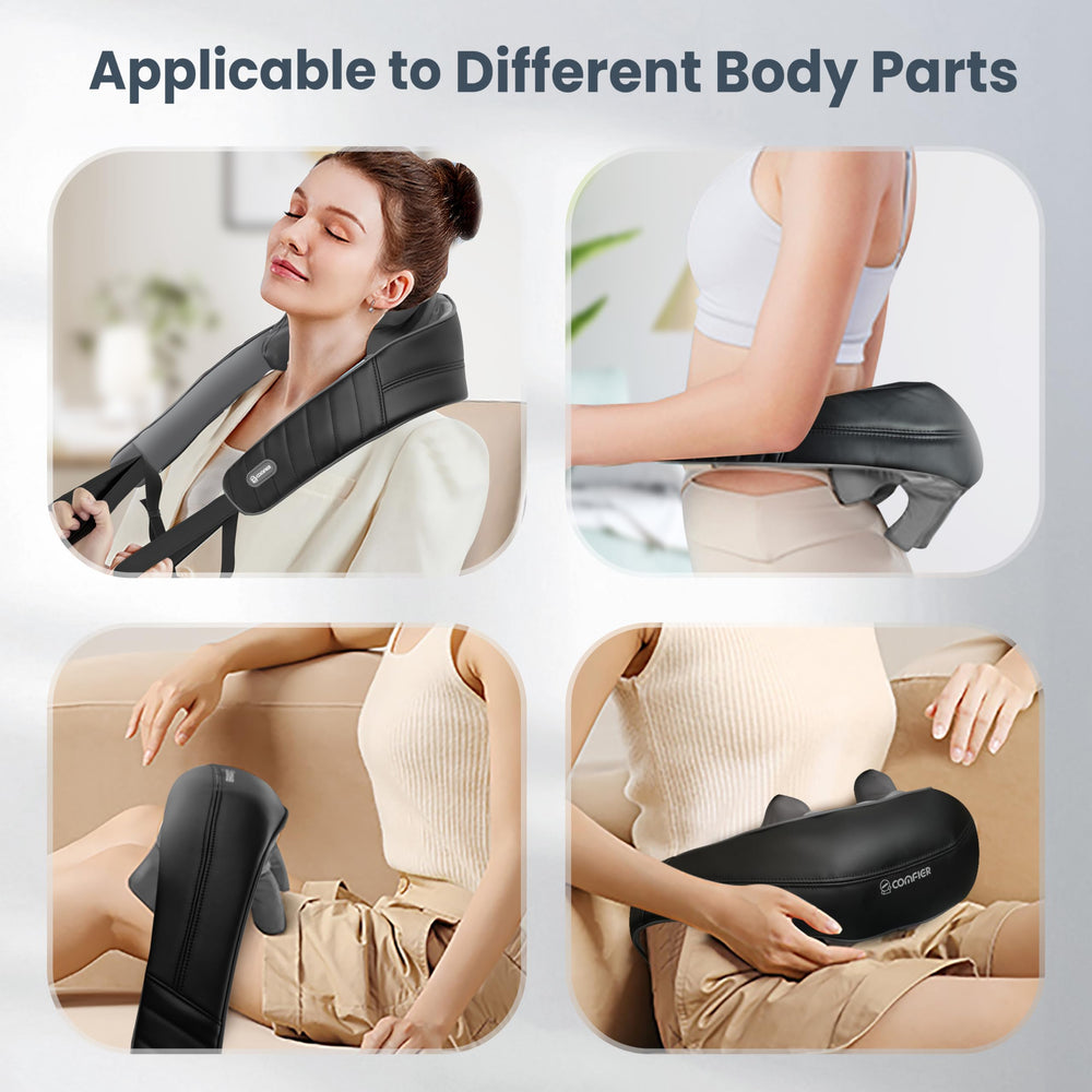 COMFIER lightweight massager on the go supports quick relief anywhere.