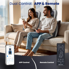 COMFIER massage chair pad app control enables effortless customization