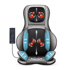 COMFIER neck-back massager with remote control for a tailored, height-adjusted massage.