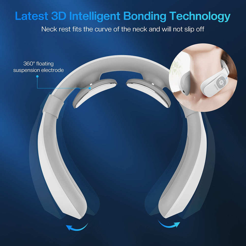 COMFIER neck massager control panel offers easy mode and intensity adjustments
