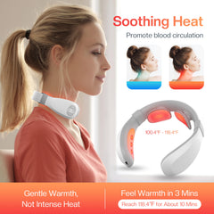 COMFIER neck massager heating function warms neck muscles during use