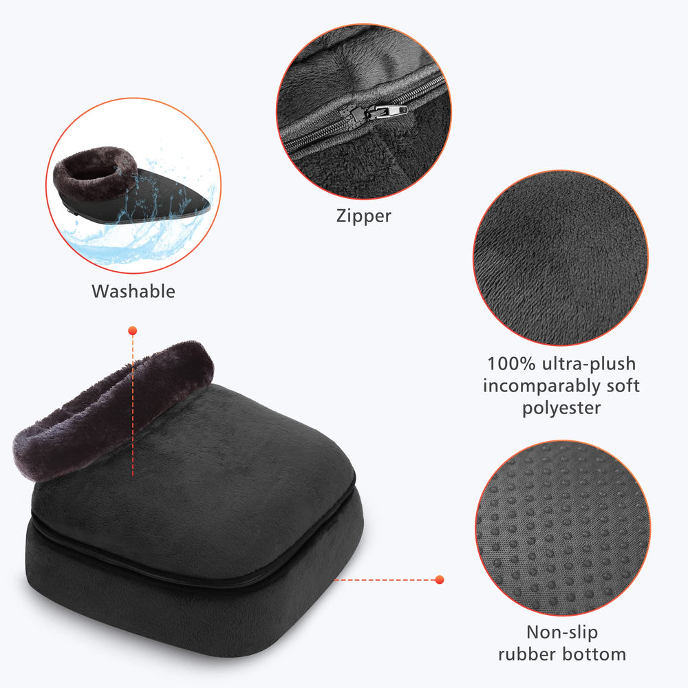 COMFIER portable design for use on chair or couch.