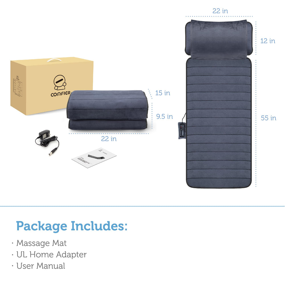 COMFIER premium soft plush fabric for warm touch.