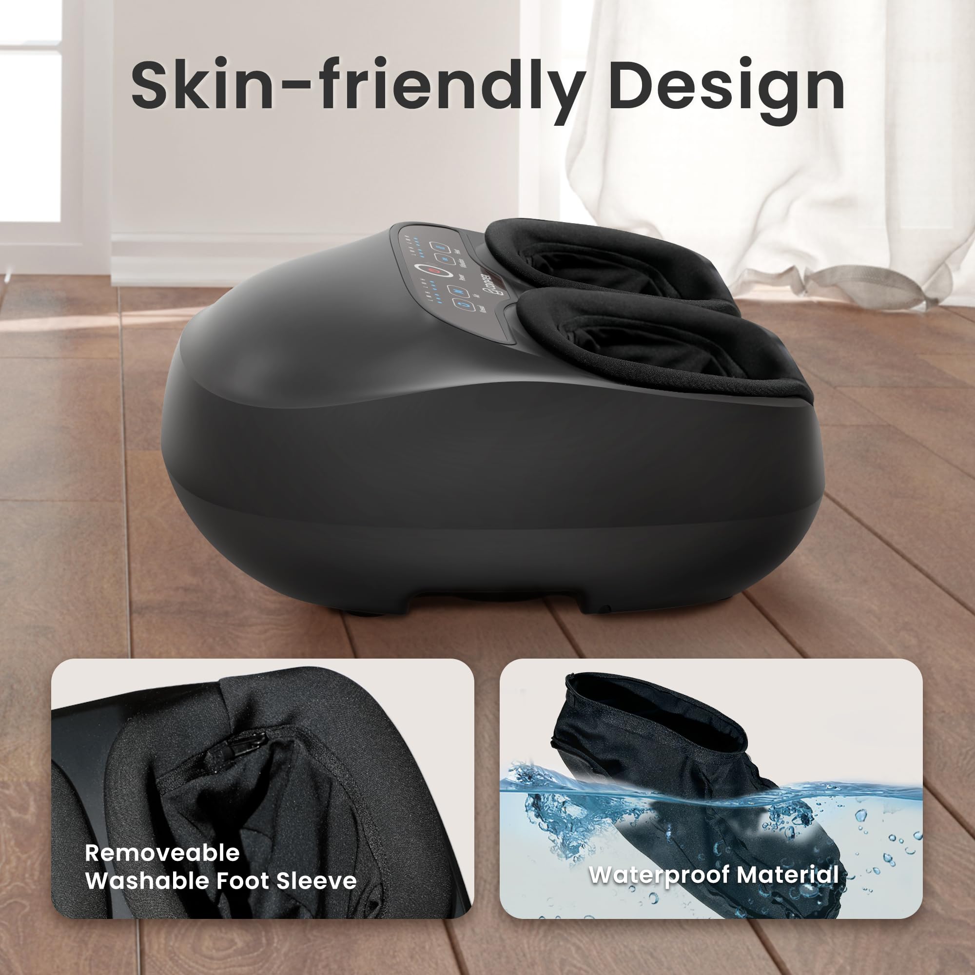 COMFIER Removable foot sleeves ensuring hygiene between uses