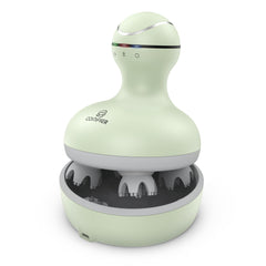 COMFIER scalp massager with four heads delivers full scalp contact for soothing relief