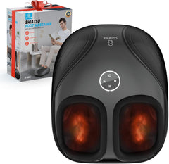COMFIER Shiatsu Feet Massager front view with heated kneading for relaxing feet after work
