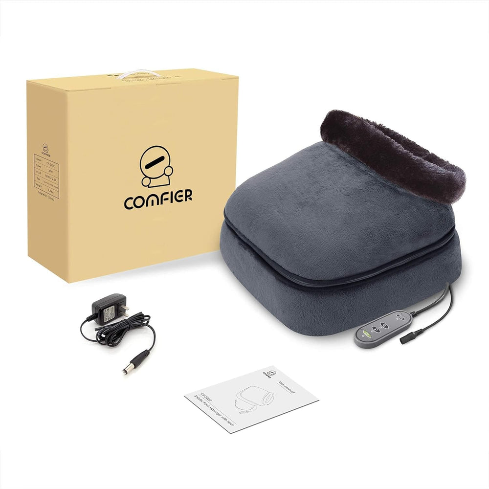 Detachable, machine-washable top cover keeps COMFIER clean.
