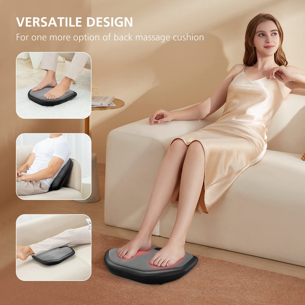COMFIER Shiatsu Foot Massager heat function on delivering warmth to feet