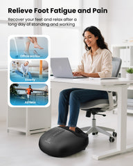 Close-up of COMFIER kneading nodes for targeted foot relief