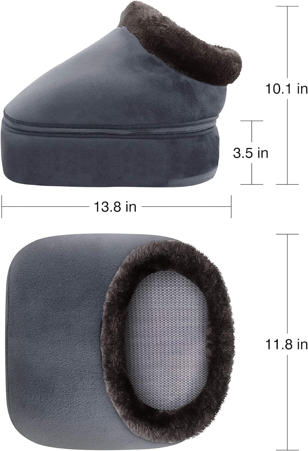 Portable COMFIER massager designed for chair or couch use.