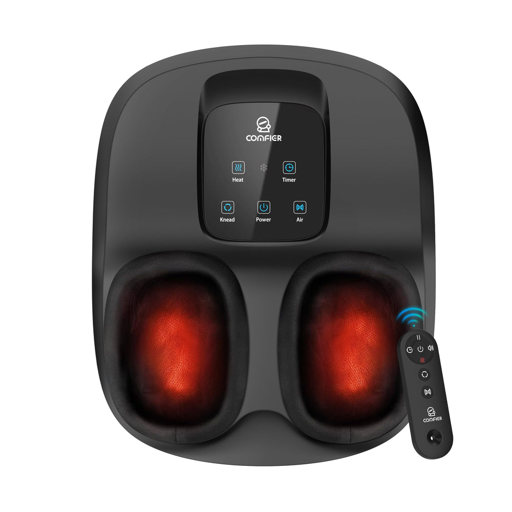 COMFIER Shiatsu Foot Massager remote for easy control and relaxation at home