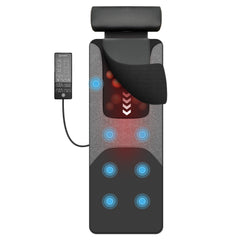 COMFIER Shiatsu full‑body massage mat back view showing deep kneading for sore muscles.