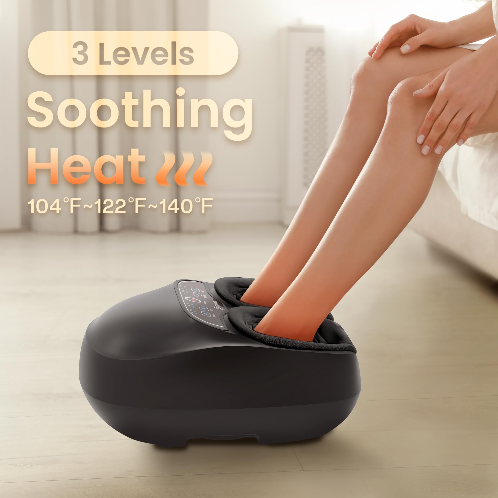 COMFIER Shiatsu on heels providing deep pressure relief
