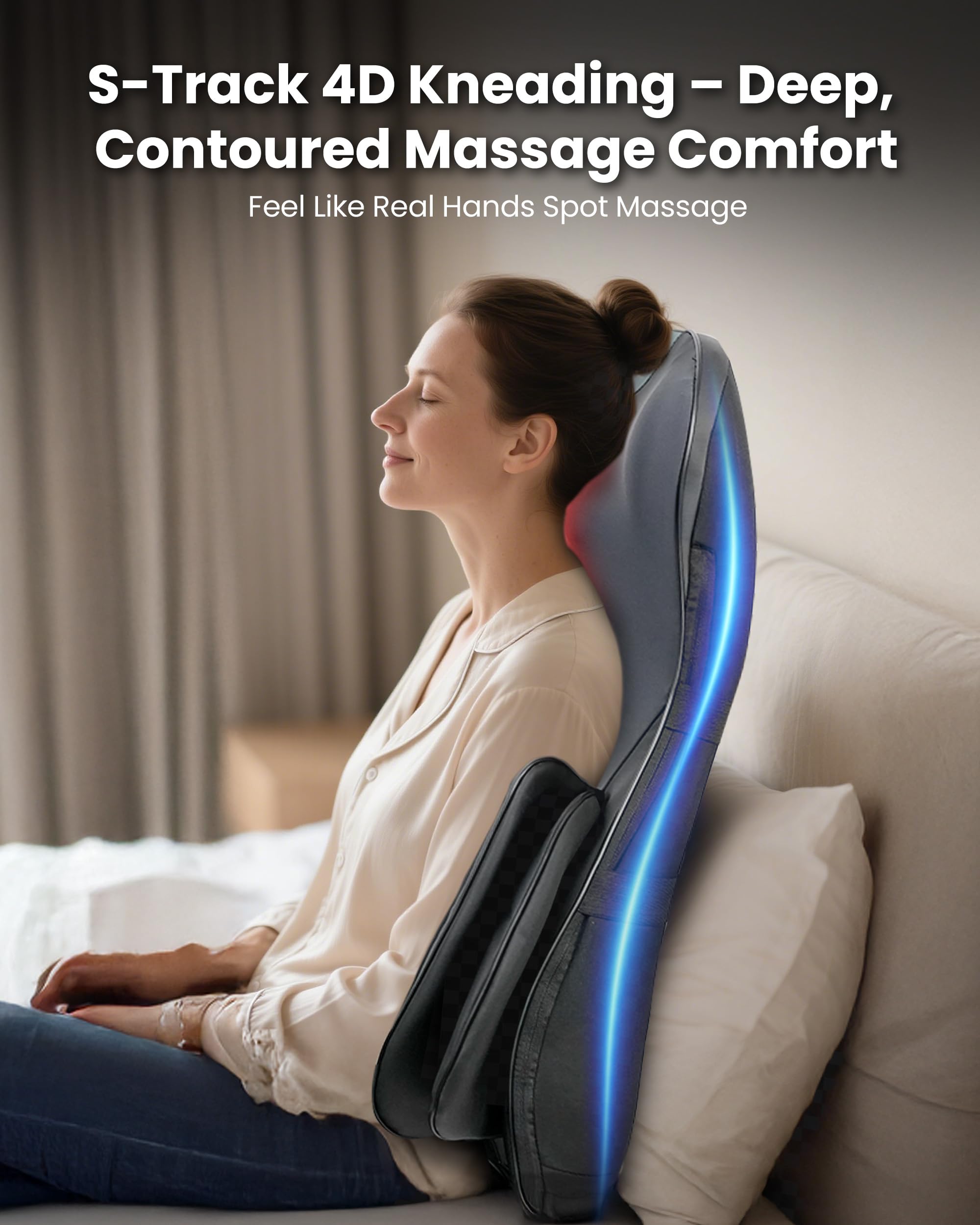 COMFIER spot and zone modes deliver targeted relief where needed