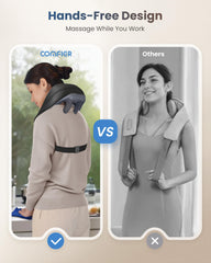 COMFIER shoulder massage with straps adapts to your posture