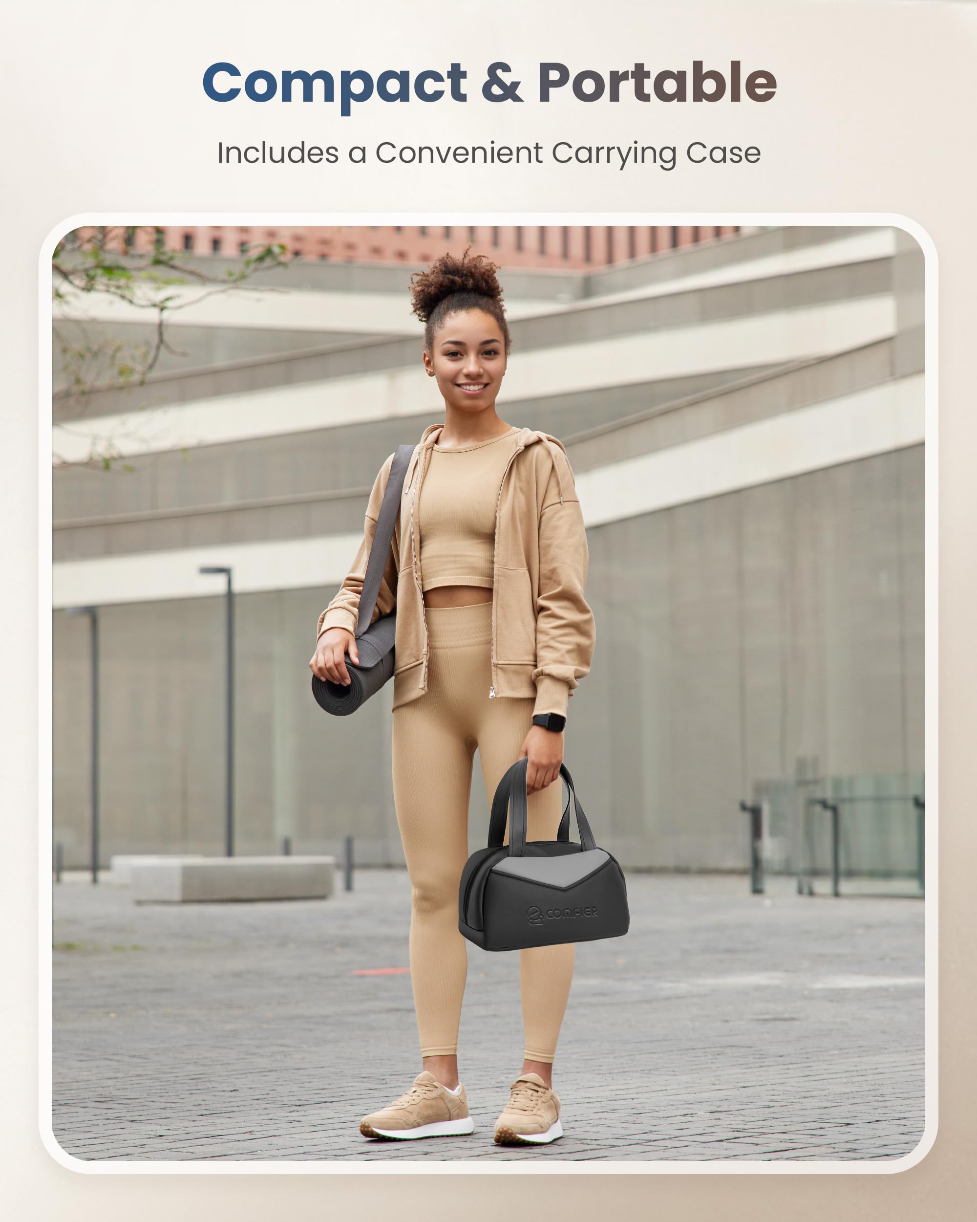 COMFIER storage bag showcases compact, gift-ready packaging