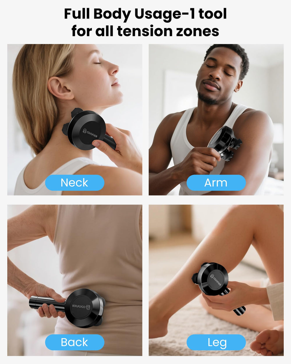 COMFIER USB-C charging highlights cordless convenience