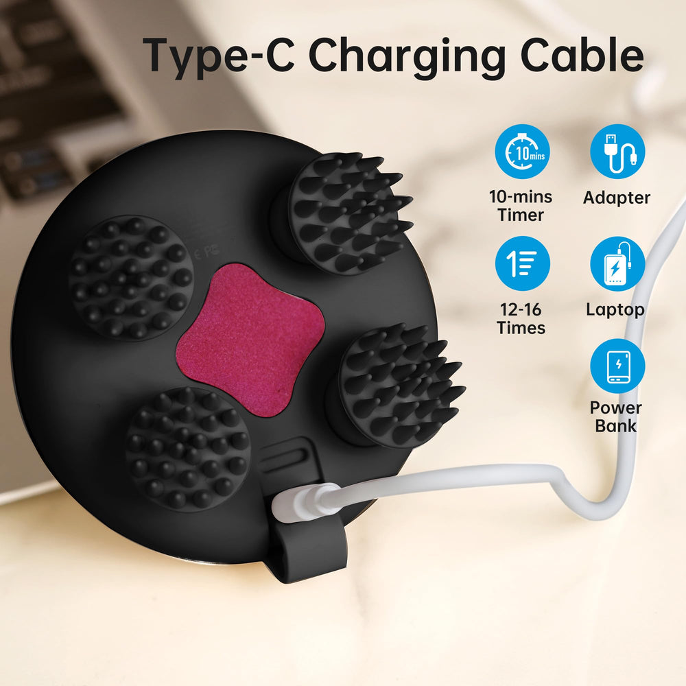 COMFIER USB rechargeable massager offers convenient, cord-free use.