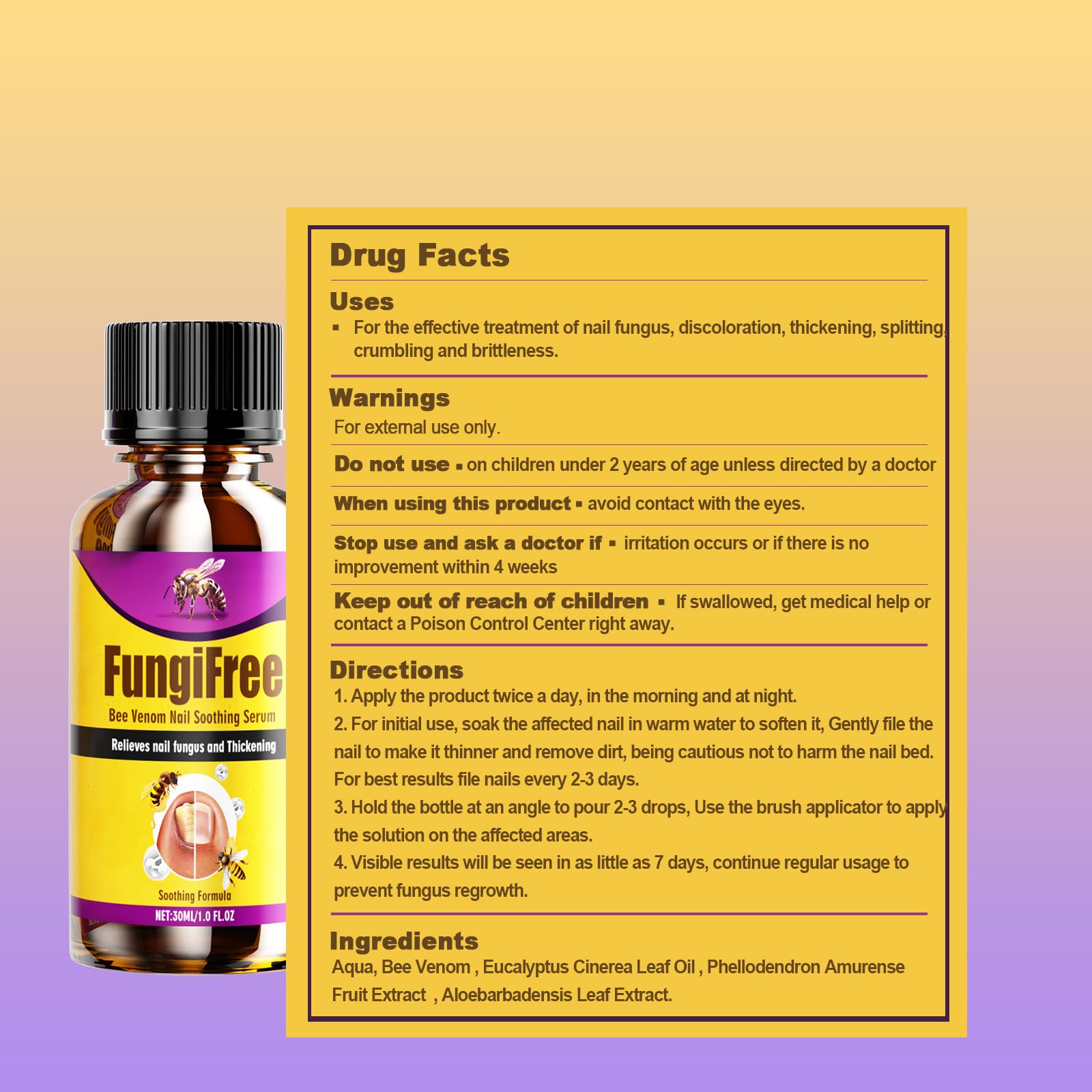 Comfort product demonstrates at-home nail care for healthier-looking nails