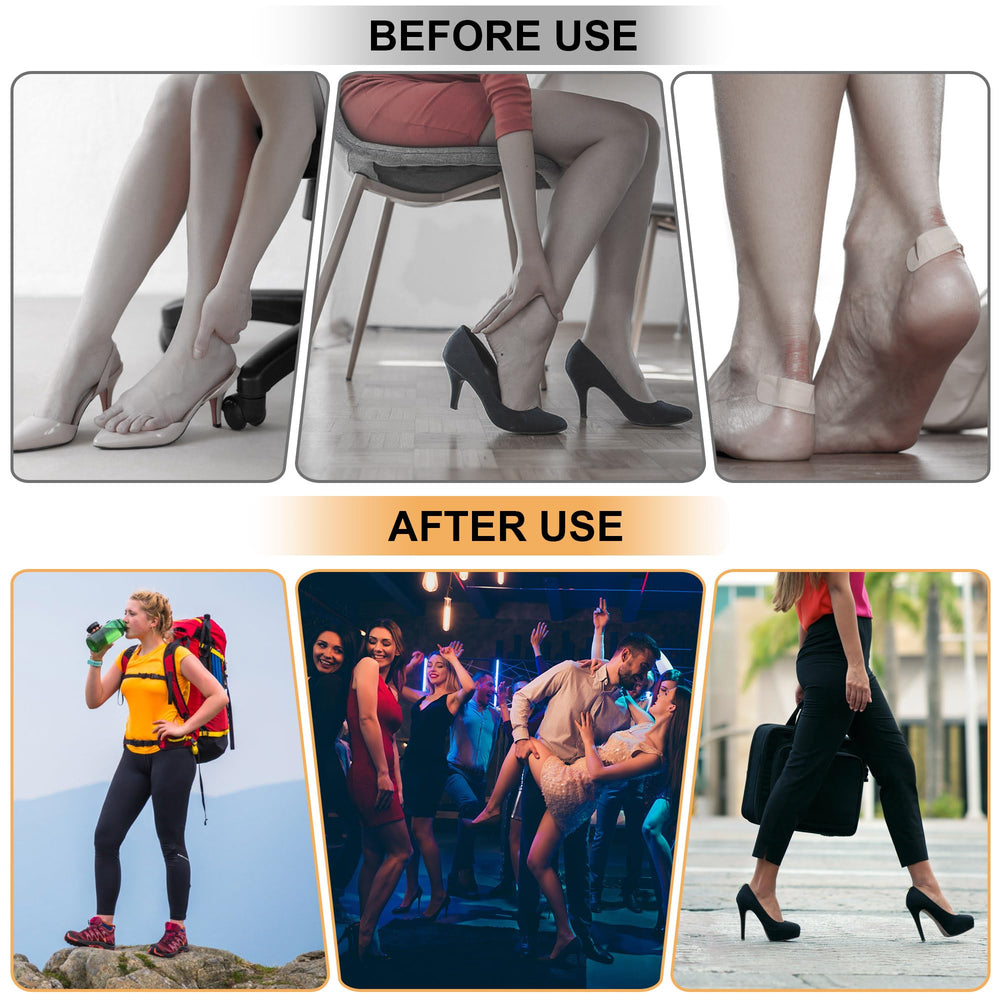 Comfowner heel cushion pad used in daily wear to reduce rubbing.