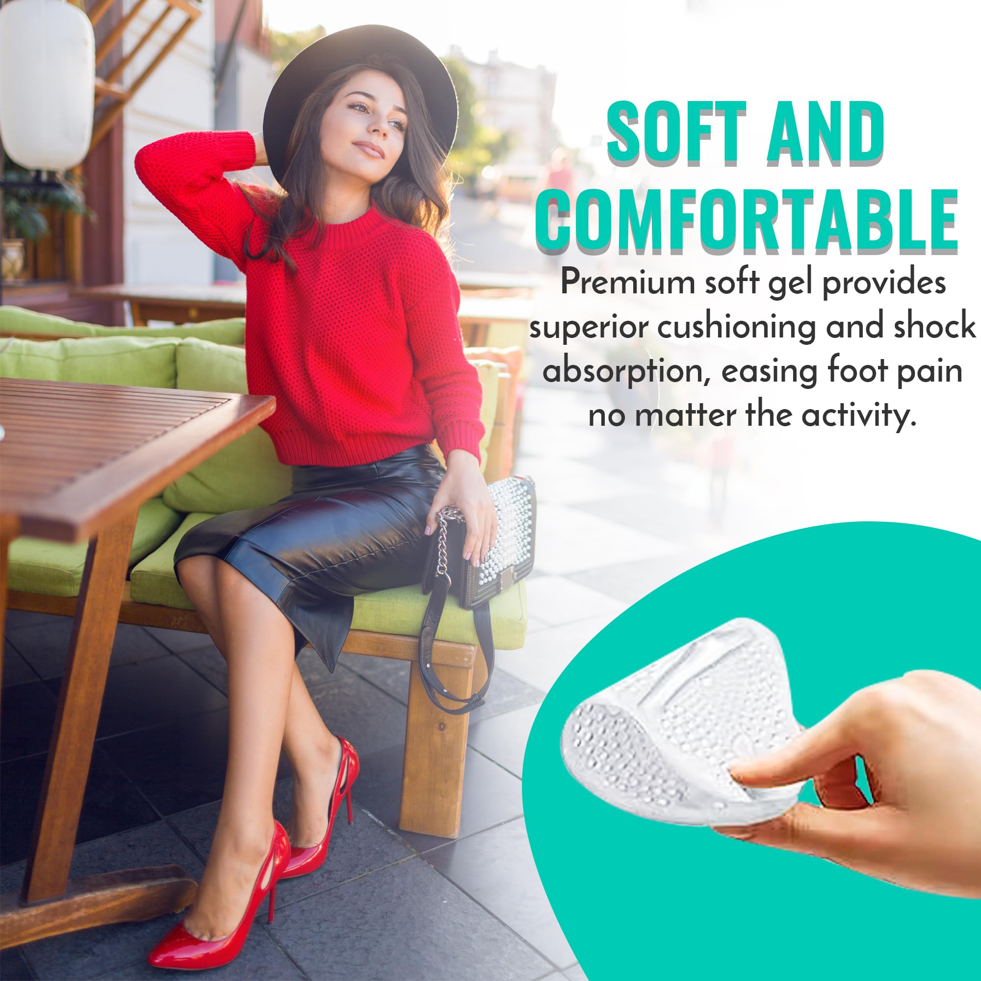 Comfwalk StepEase dress shoe fit helps discreetly improve stability.