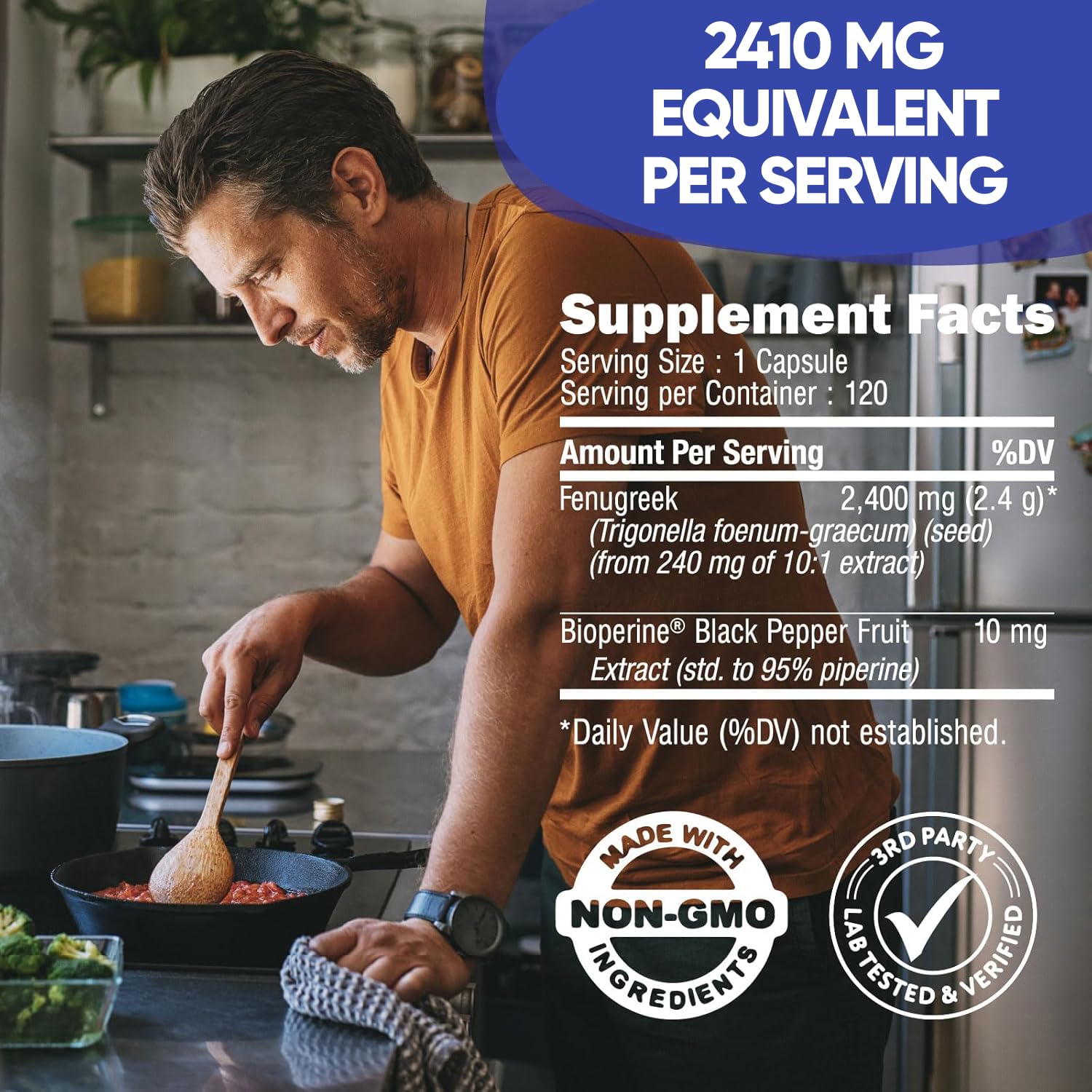 COMFY HEALTH Bioperine for enhanced absorption.