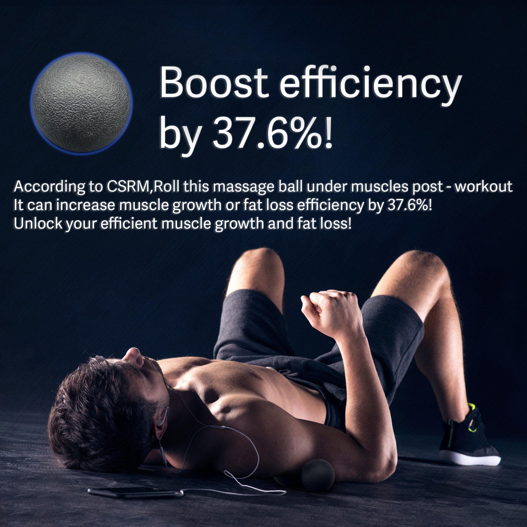Comfyon compact portable ball for self-massage anywhere.