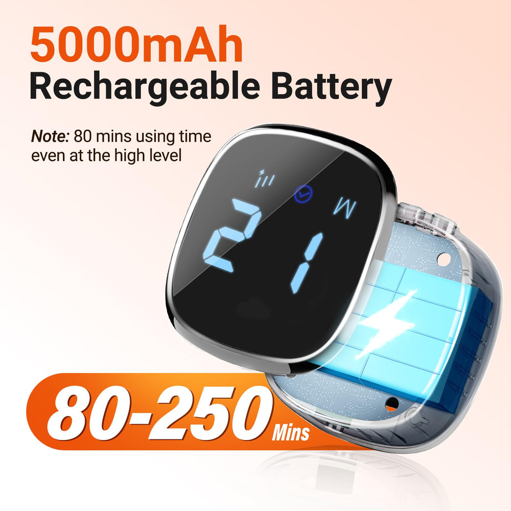 Comfytemp belt worn around the waist for on-the-go therapy