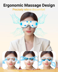 Comfytemp Eye Massager folded design fits easily in a bag