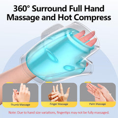 Comfytemp flexible glove-style massager fits the thumb area comfortably