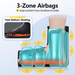 Comfytemp foot massager focuses on arches and heels for tired feet.
