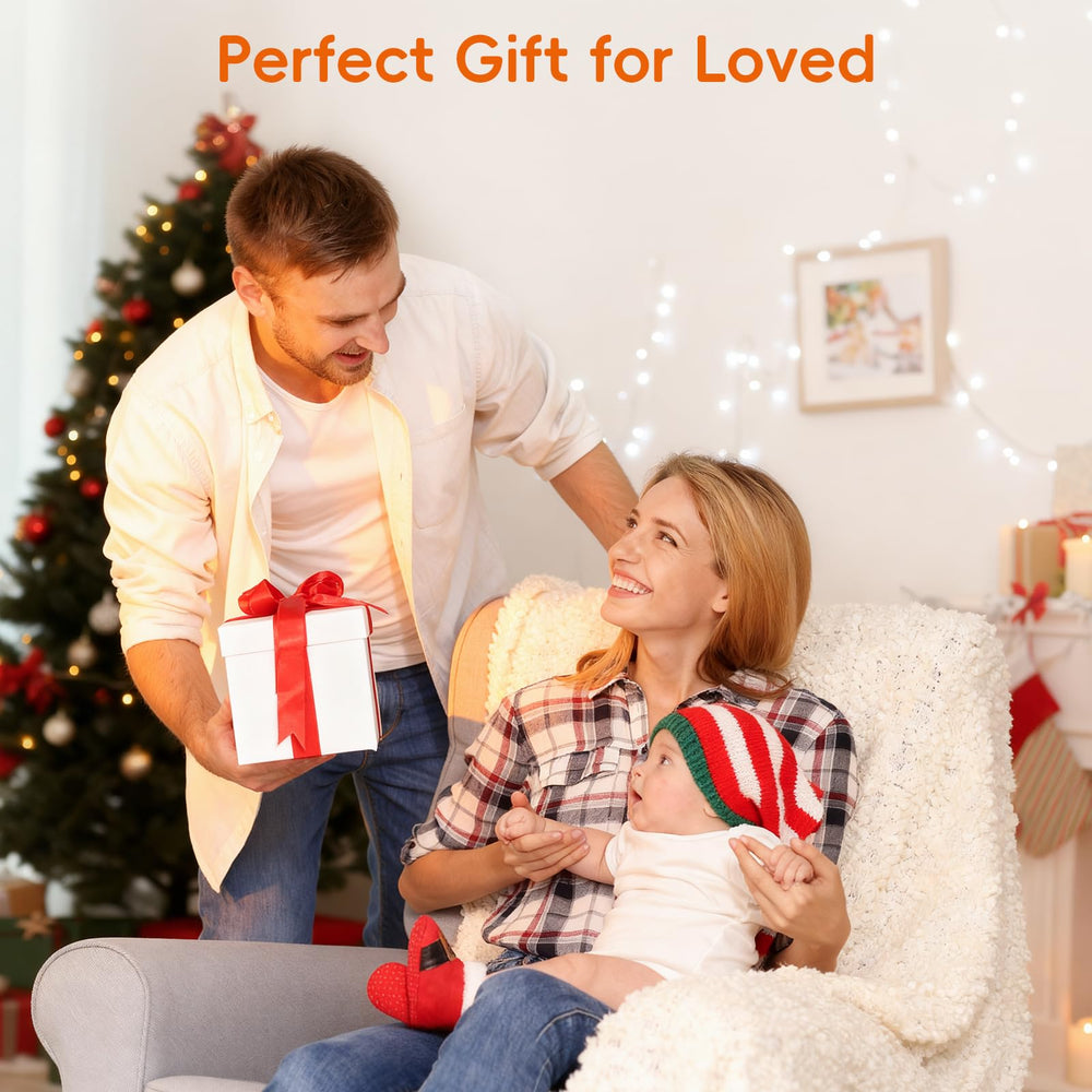 Comfytemp wall-mount option saves desk space for home or office use.