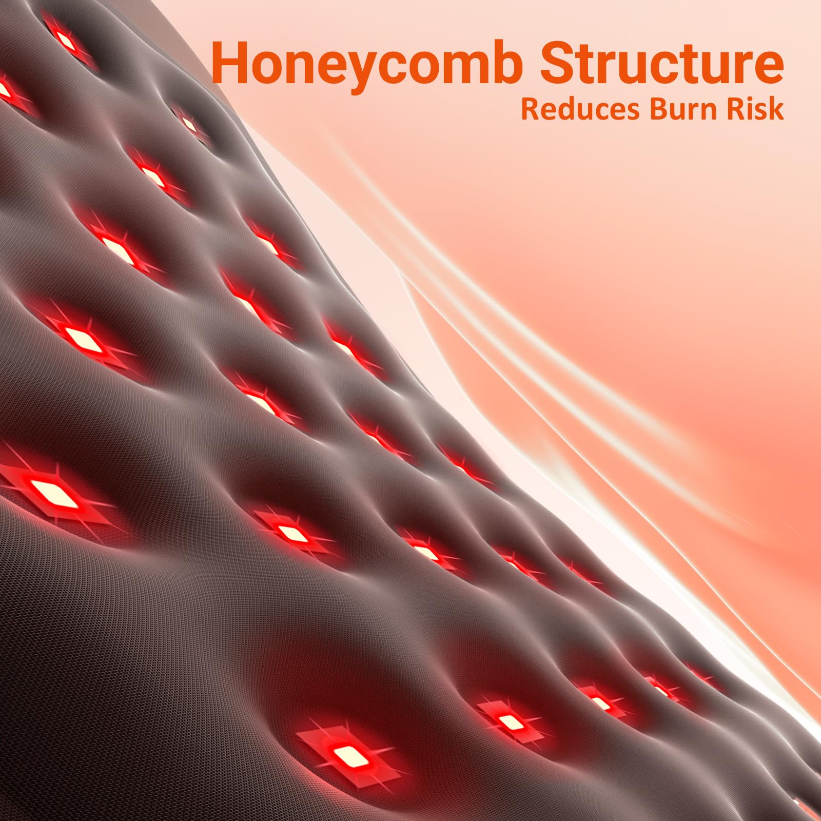 Comfytemp red light wrap used at home for convenient daily sessions.