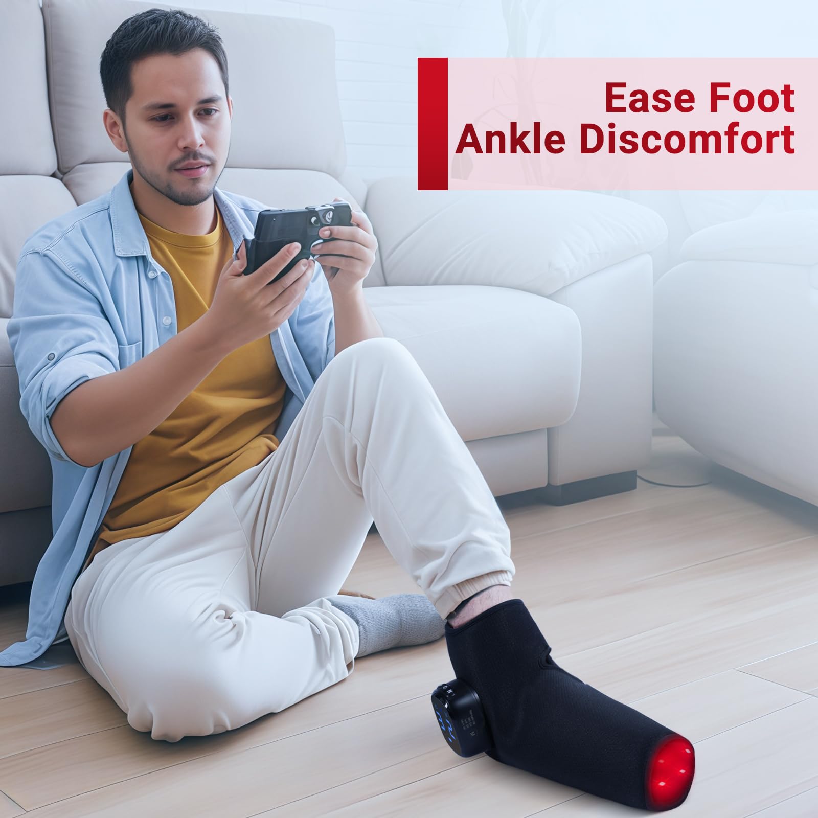 Comfytemp 12x7-inch wrap provides full coverage for small feet.