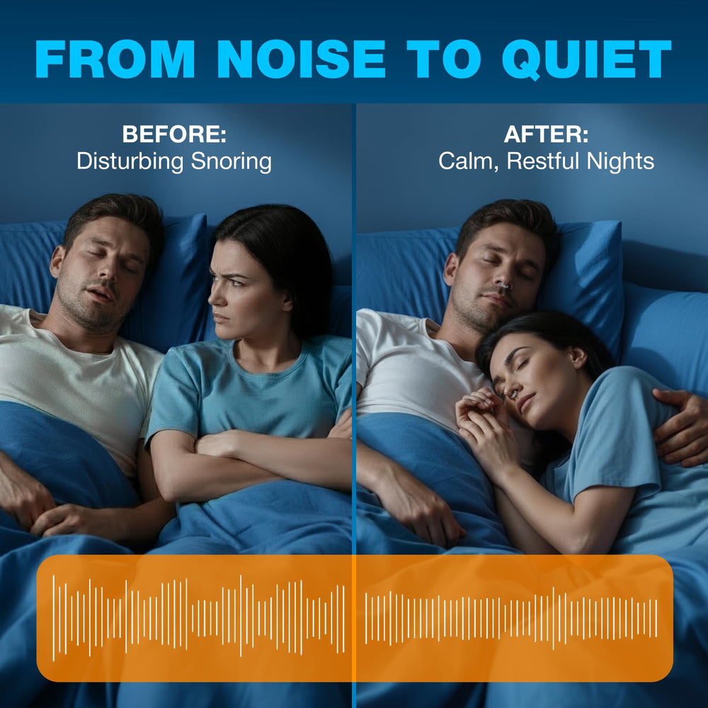 Commanding Life adjustable magnet nasal clip showing customizable fit.