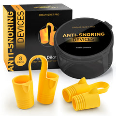 Commanding Life Torchfall nasal dilators 8-pack closeup, soft silicone comfort for nightly use.