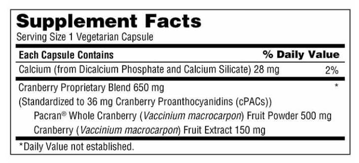 Compatible with Nature Cranberry 650 mg capsules for a simple daily routine.