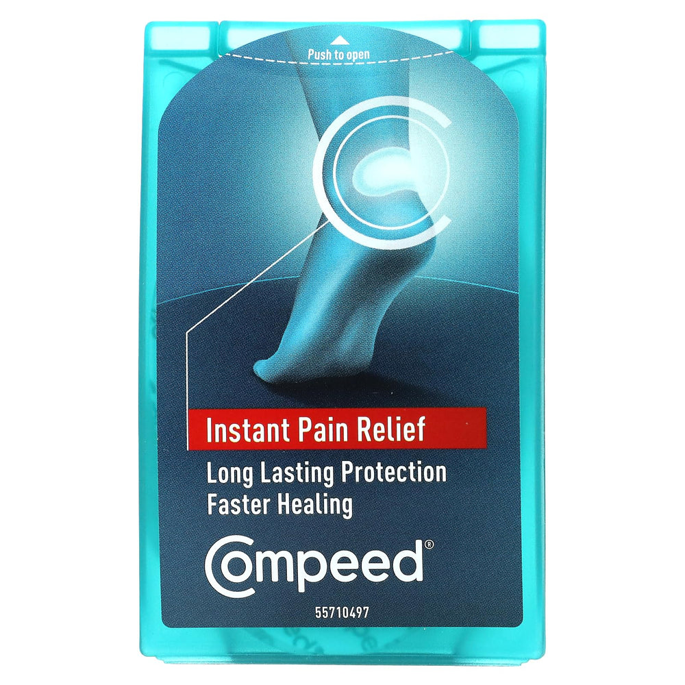 Compeed cushions in-use close-up demonstrate flexible fit during movement