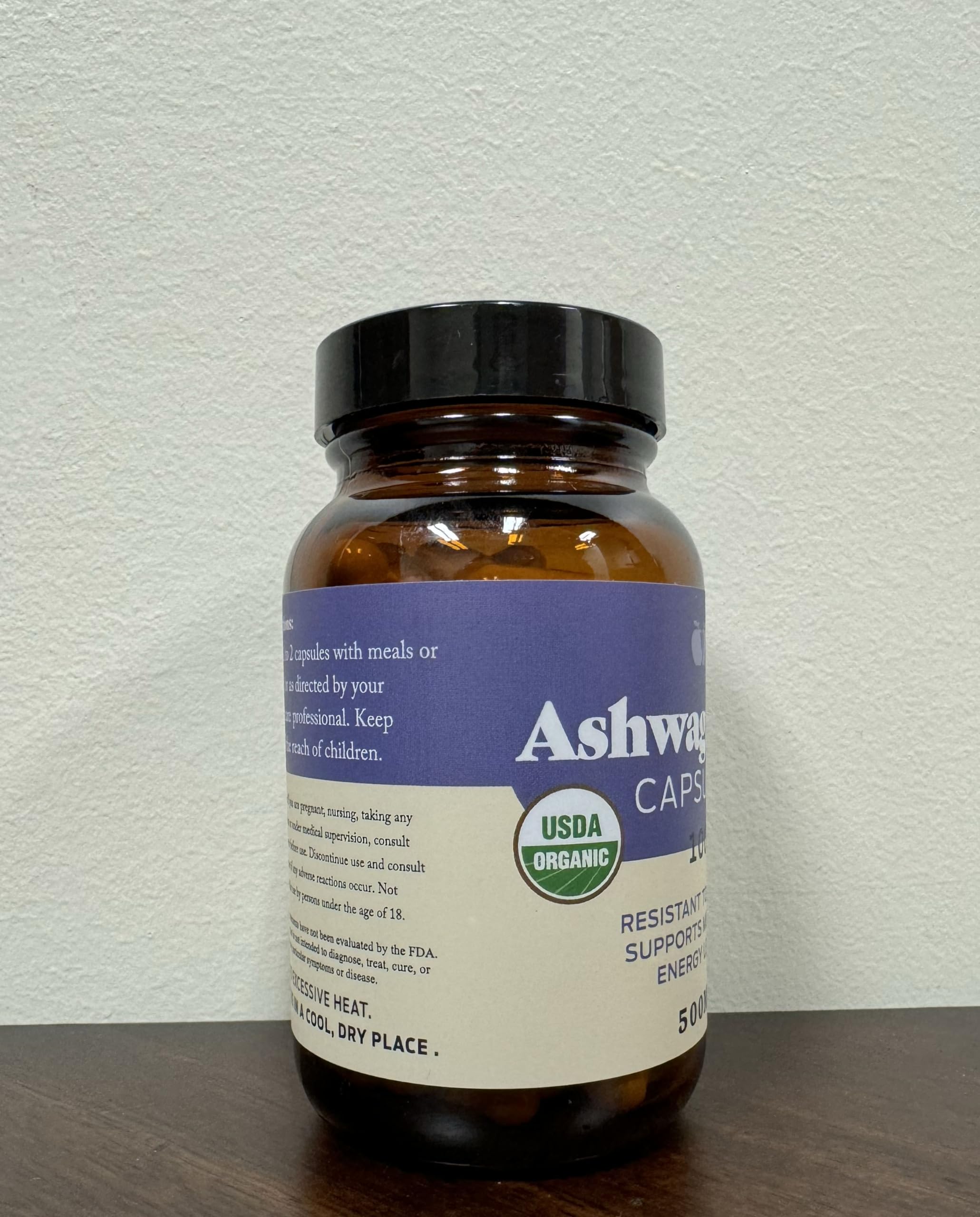 Complete Natural Ashwagandha jar beside packaging for daily use