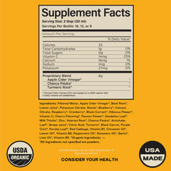 Complete Natural Products Apple Cider Vinegar support image—highlights a pH-balancing, digestive-friendly ingredient.